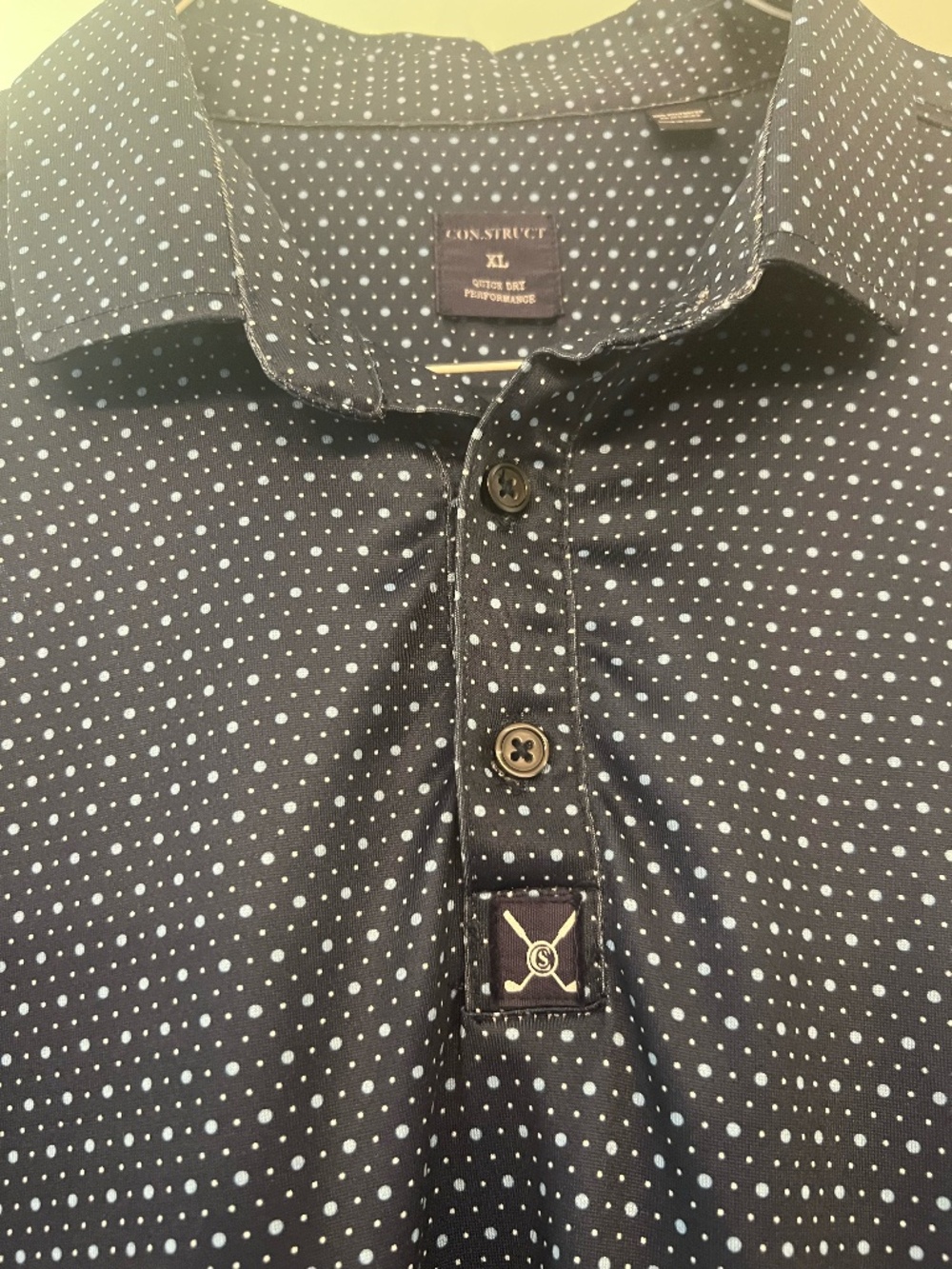 XL Quick Dry Men's Blur Polo by Construct in great shape.